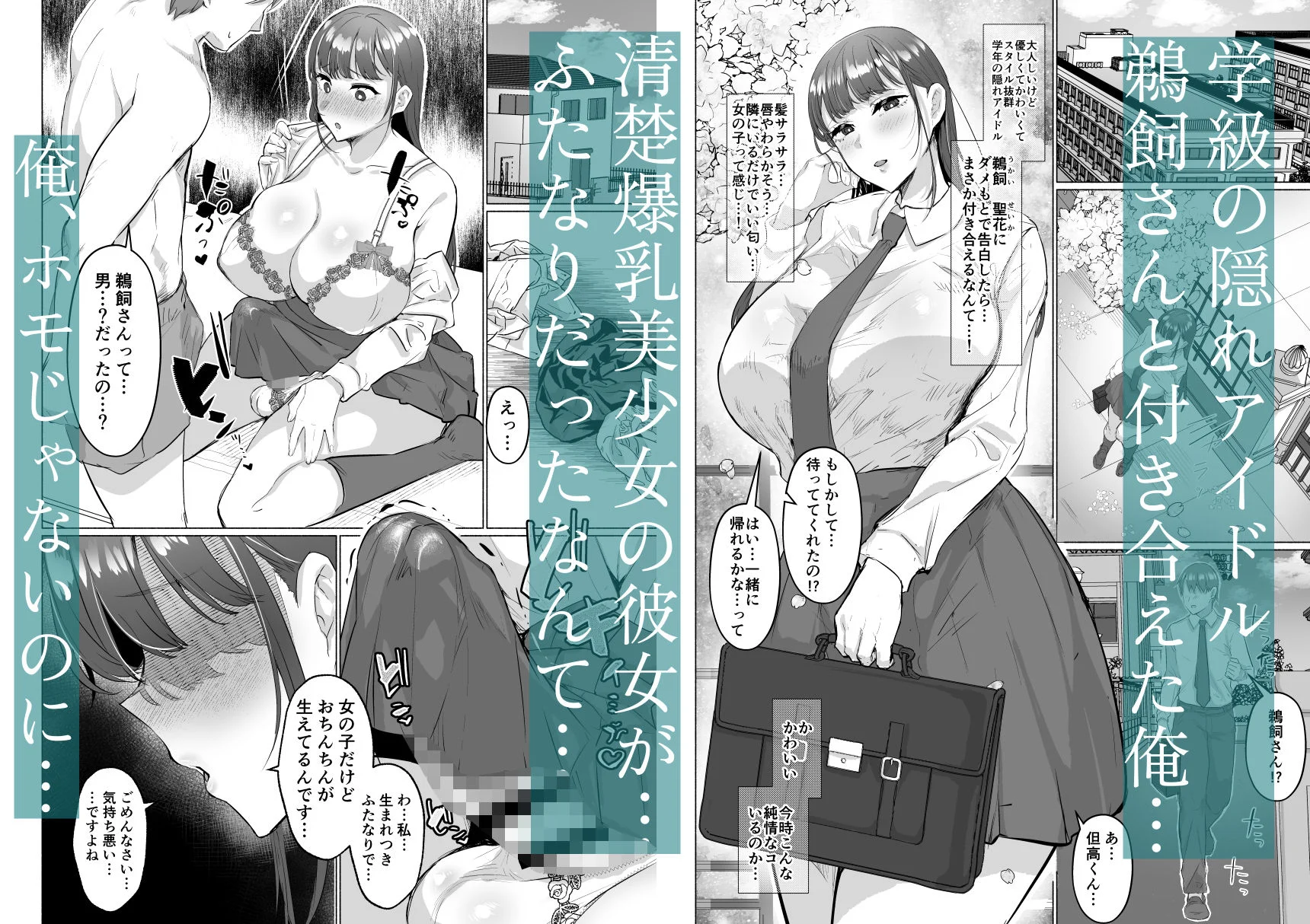 清楚彼女の脳ミソが煮えたぎるふたなりキンタマに侵されて幼馴染から母さんまで周囲のメス全て食い散らかすヤリチンオスになってる… 画像1